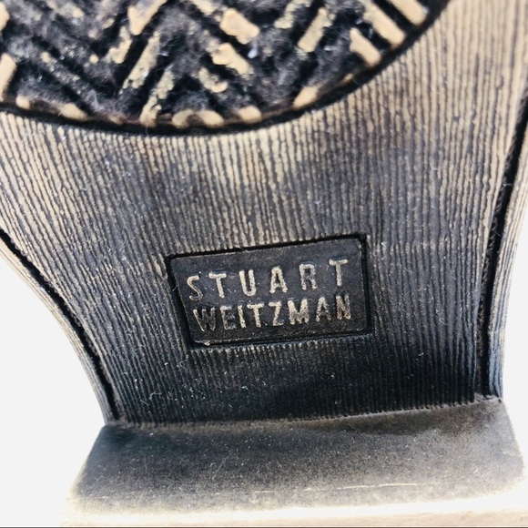 STUART WEITZMAN BIG GIRLS BLACK SUEDE BOOTS SIZE 1 - Picture 7 of 16